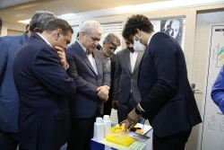 بازدید معاون علمی رئیس جمهور از شرکت های نانویی مسقر در پژوهشگاه پلیمر
 11