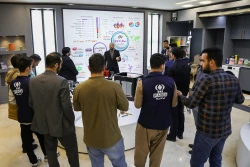 بازدید دانش اموزان خبرگزاری پانا از ستاد 11