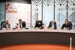 بازدید دبیر ستاد توسعه فناوری‌های نانو و میکرو از شرکت دارویی سینا ژن 14